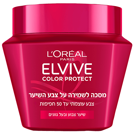 מסכה לשיער צבוע Elvive Color Protect