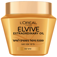 מסכה לשיער יבש Elvive Extraordinary Oil 