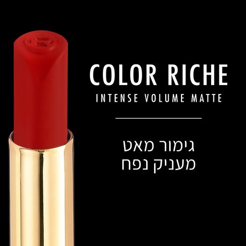 Color Riche Intense Volume Matte - גימור מאט מעניק נפח