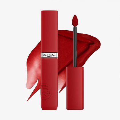של שפתון Matte Resistance בגוון 420 אדום Rouge Paris
