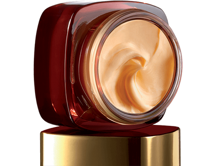 תמונת מוצר עם מכל פתוח של קרם יום לטיפוח העור Skincare Age Perfect Intense Nutrition