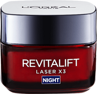 תמונת מוצר של קרם לילה לטיפוח הפנים Revitalift Laser X3 Hero